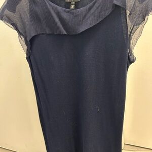 Escada Navy Blue Cardigan